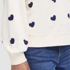 IHKASURA SW PATRIOT BLUE HEART SWEAT
