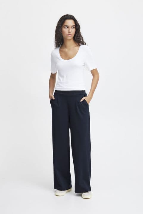 IHKATE TROUSERS NAVY