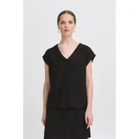 IHLINNO SHORT SLEEVE IN BLACK