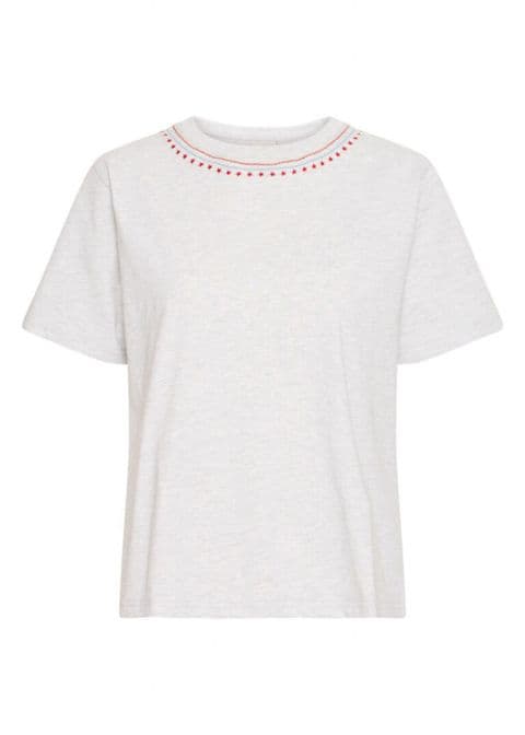 IHNYNNA SS3 GREY MELANGE TEE