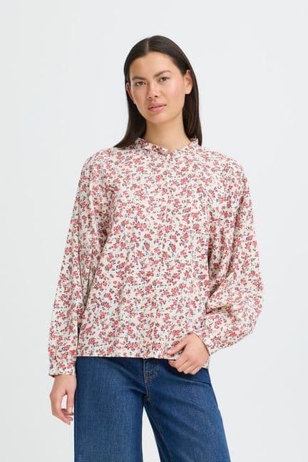 IHQWINA FLORAL BLOUSE
