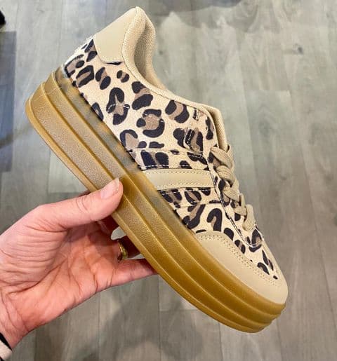 LEOPARD TRAINERS