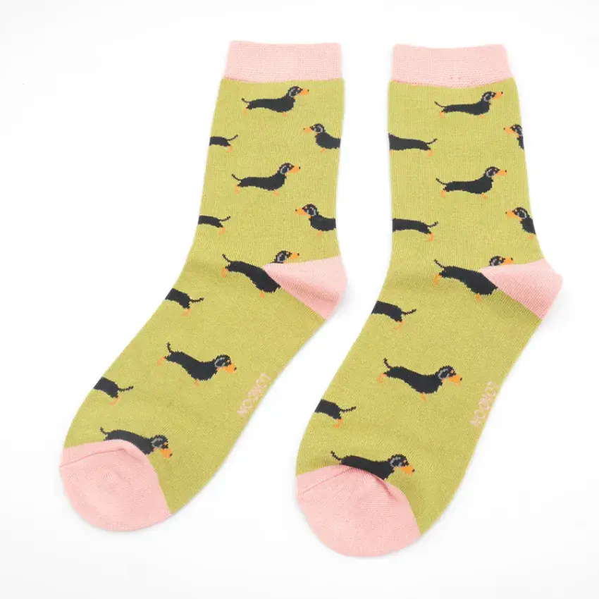 LITTLE SAUSAGE DOG BAMBOO SOCKS