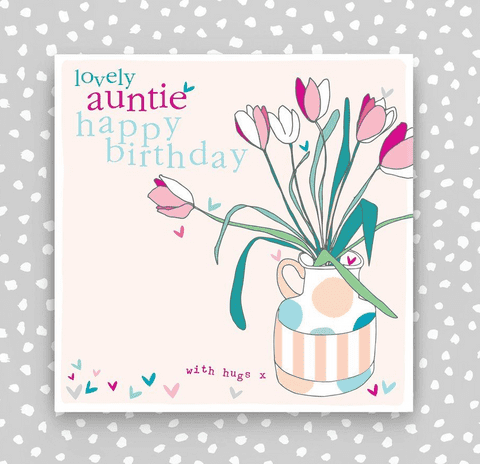 LOVELY AUNTIE HAPPY BIRTHDAY