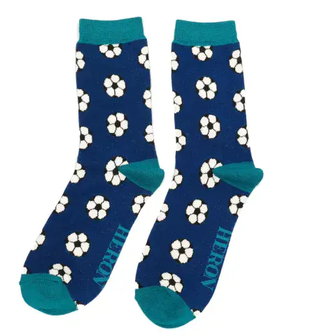 MENS FOOTBALLS SOCKS NAVY