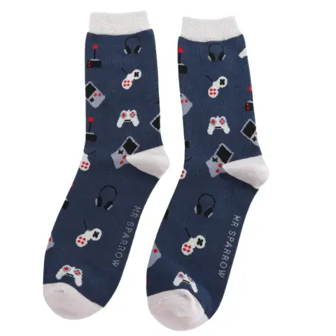 MENS GAMING BAMBOO SOCKS