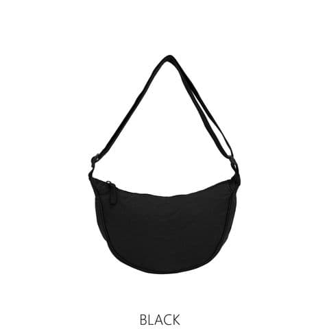 MOLLY NYLON LG 1/2 MOON CROSSBODY