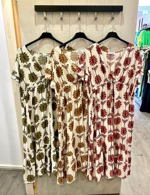PALM MIDI DRESS