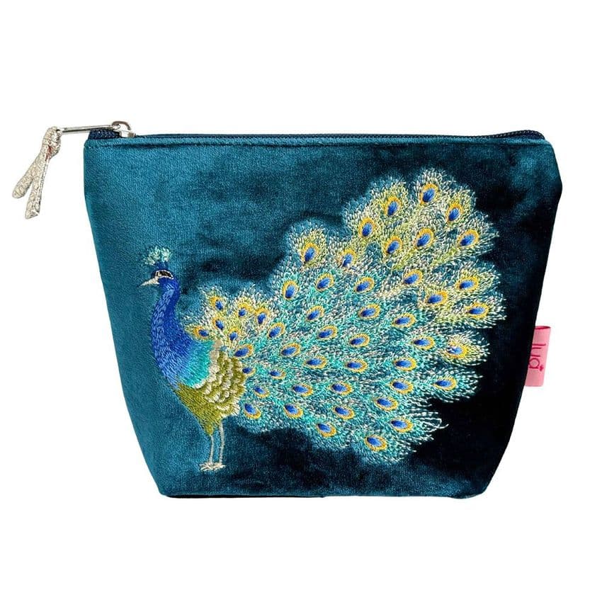 PEACOCK COSMETIC PURSE