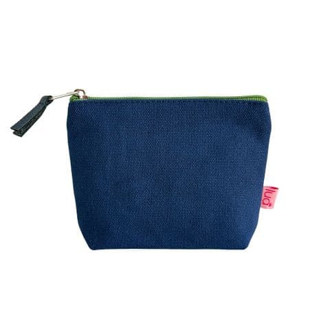 PLAIN MINI PURSE IN NAVY
