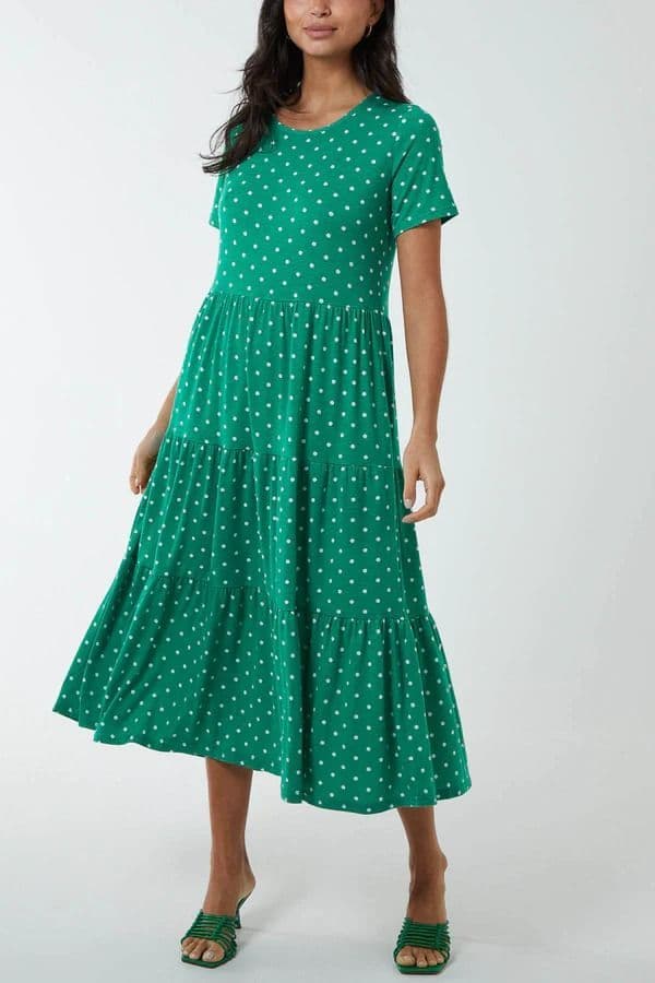 slim fit dress slacks Green Linen Midi Dress Eve – Modern Simplicity