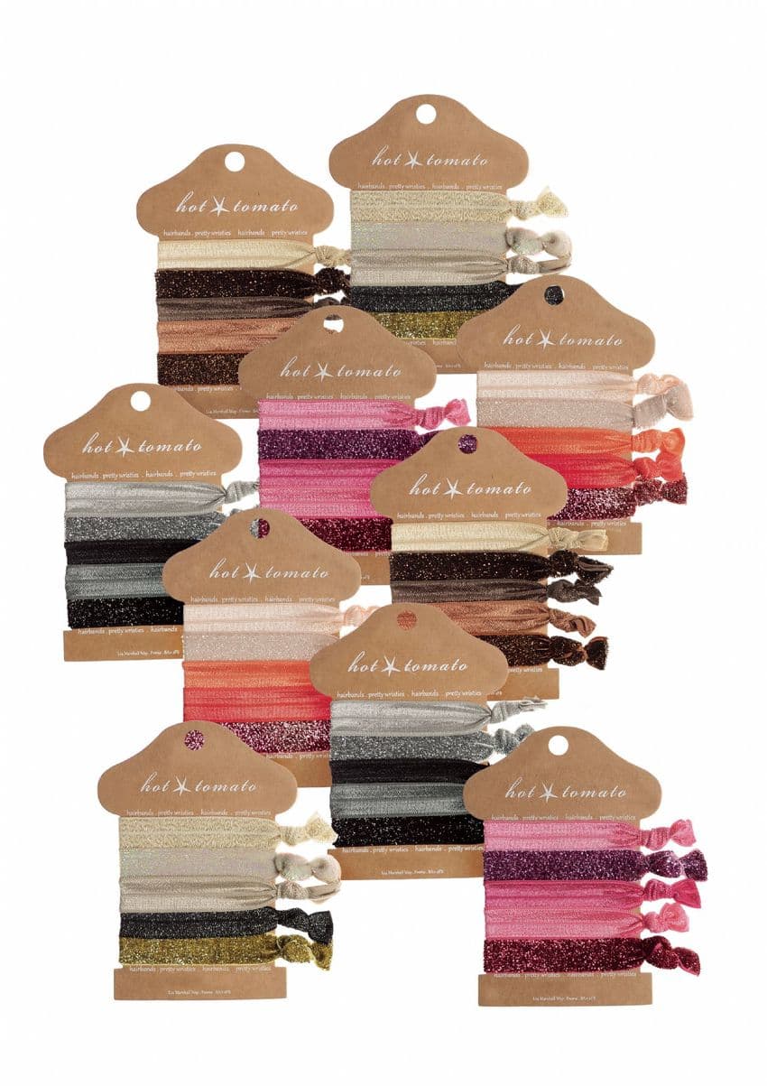 PONY TAIL/ BRACE BANDS SET ASST