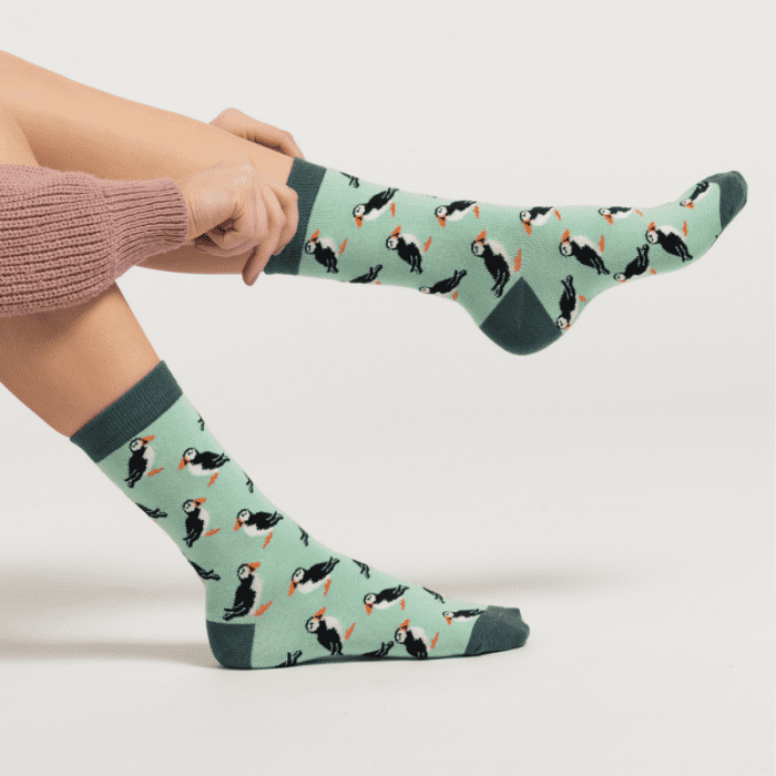 PUFFIN SOCKS MINT
