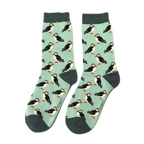 PUFFINS BAMBOO SOCKS