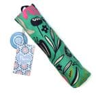 RECYCLED GREEN MIX FLORAL PRINT UMBRELLA