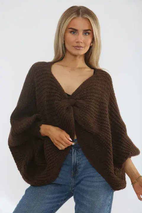 REVERSIBLE KNOT KNITTED JUMPER