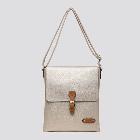 RITA SOFT LARGE CROSSBODY GOLD