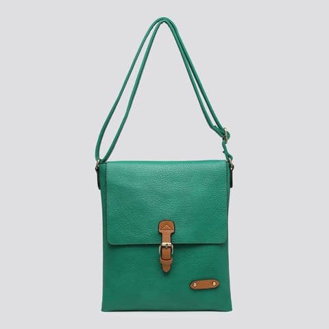 RITA SOFT LARGE CROSSBODY GREEN