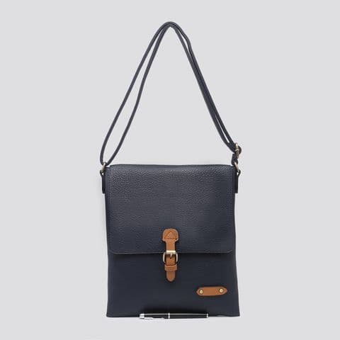 RITA SOFT LARGE CROSSBODY NAVY