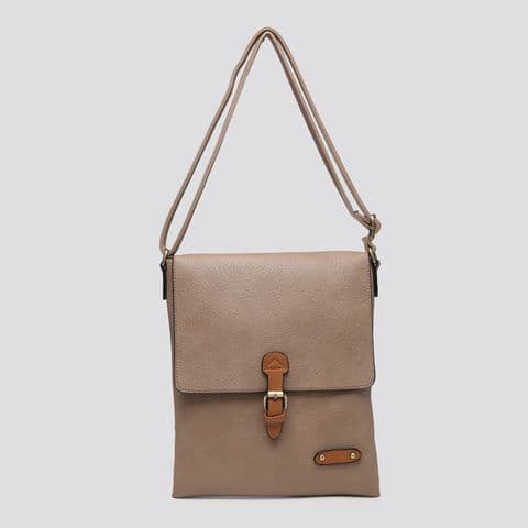 RITA SOFT LARGE CROSSBODY STONE