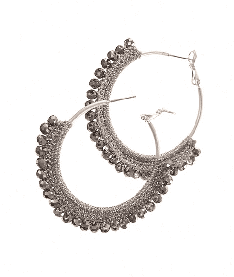 SALSERO SOUL HOOPS SMOKE GREY