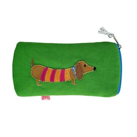 SAUSAGE DOG GLASSES PURSE