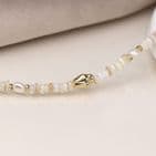 SEED PEARL & FAUX GOLD BEADS BLET