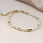 SEED PEARL & FAUX GOLD BEADS BLET