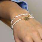 SEED PEARL & FAUX GOLD BEADS BLET