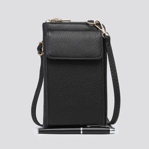 SMALL BILLY PURSE/ CROSSBODY BAG BLACK (GOLD)