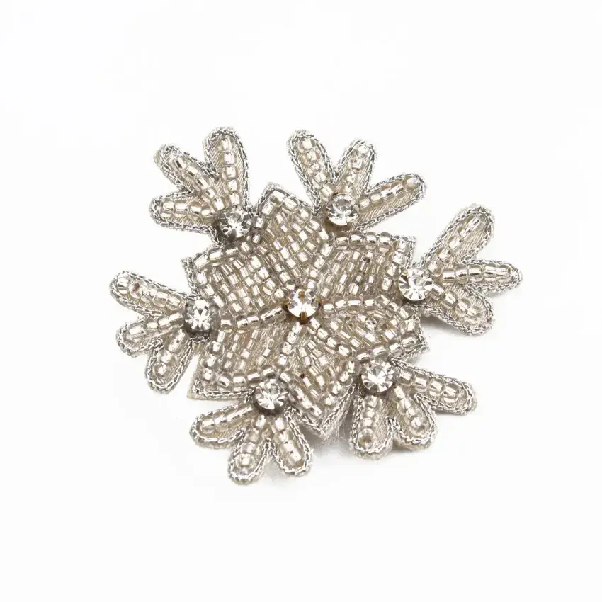 SNOWFLAKE BROOCH