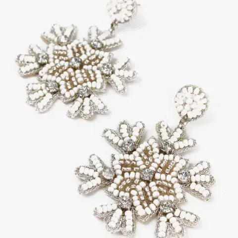 SNOWFLAKE EARRINGS