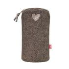 SPARKLE HEART GLASSES PURSE