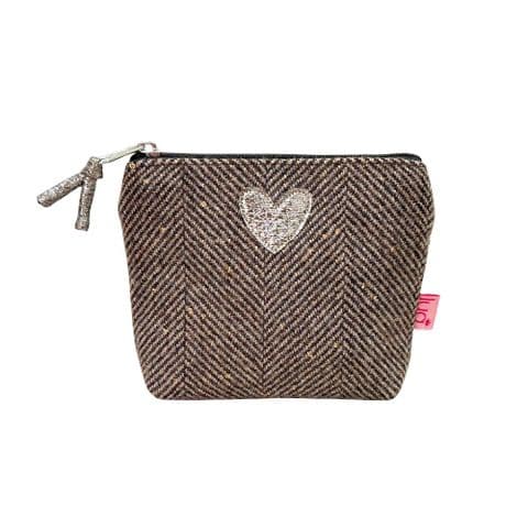 SPARKLE HEART MINI PURSE