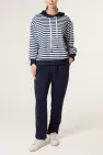 STRIPED SOFT TOUCH HOODY & BOTTOMS