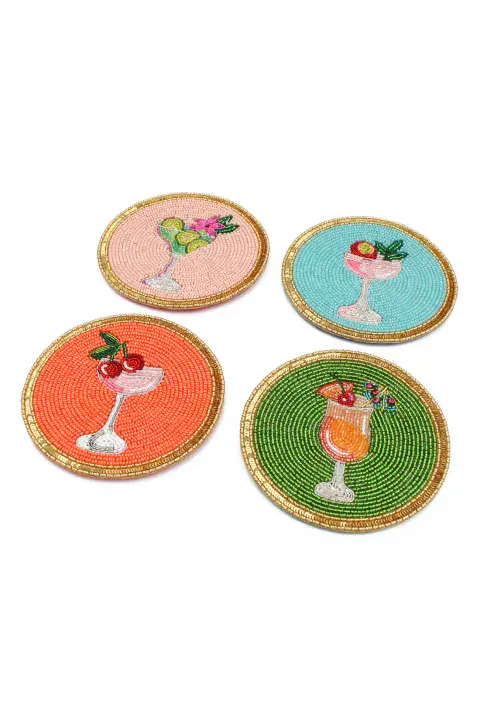 SUMMER COCKTAIL COASTERS