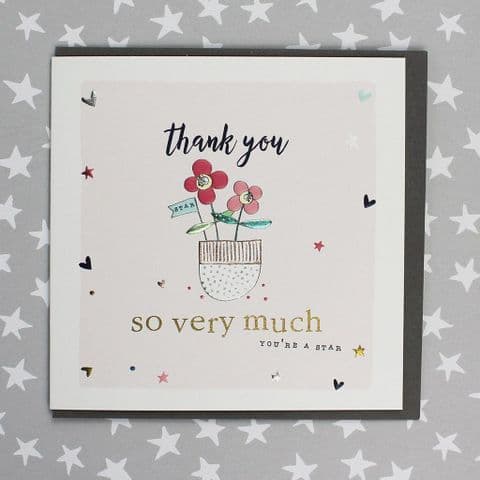 THANK YOU SO VERY MUCH CARD