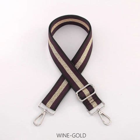 THIN BAG STRIPE GOLD STRIPE WINE
