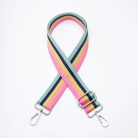 THIN RETROWAVE STRAP SILVER