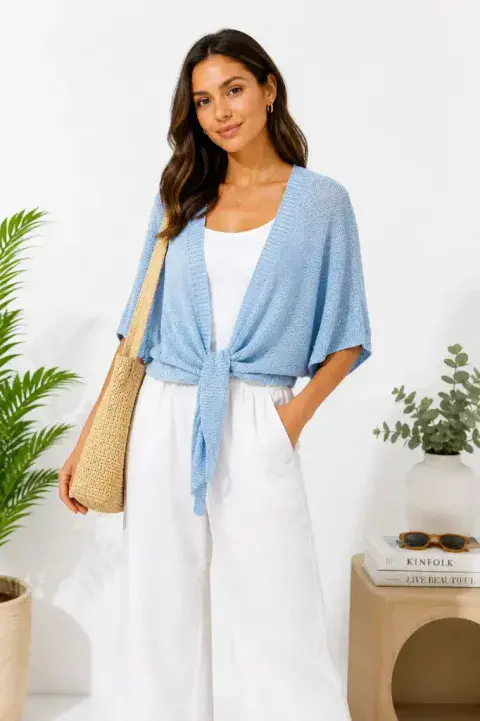 TIE CARDI