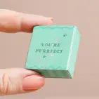 TINY MATCHBOX CERAMIC CAT TOKEN