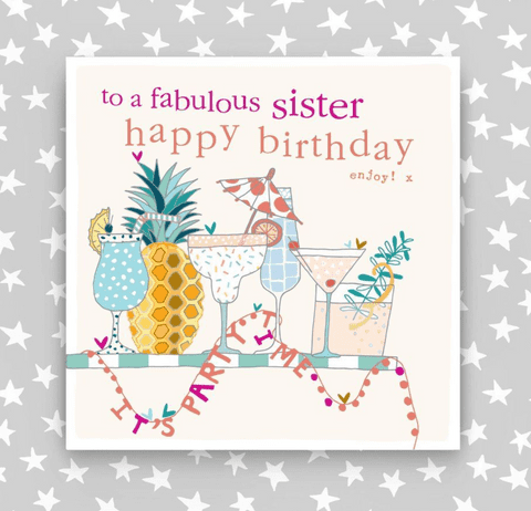 TO A FABULOUS SISTER HAPPY BIRTHDAY
