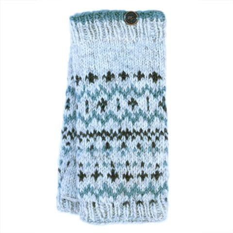 TUNDRA WRISTWARMERS IN SILK