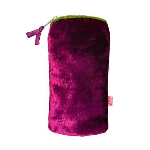 VELVET GLASSES PURSE