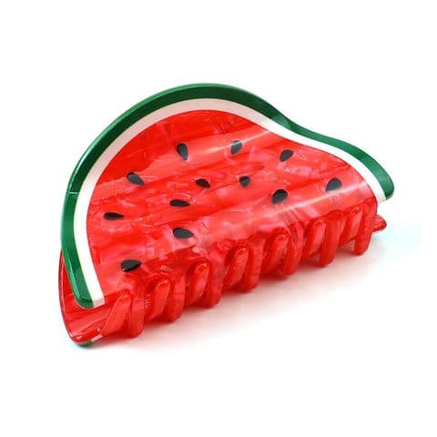 WATERMELON ACRYLIC CLAW CLIP