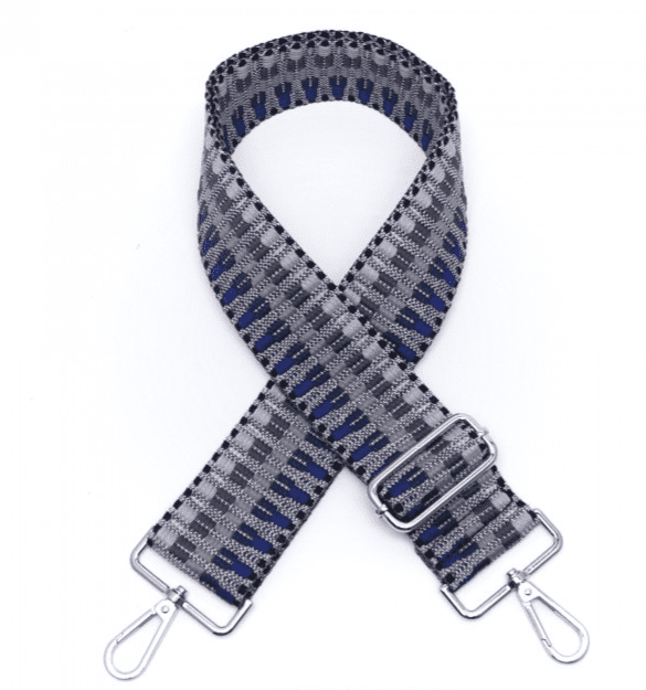 Z STITCH STRAP BLUE SILVER