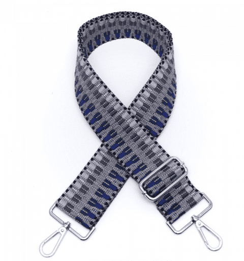 Z STITCH STRAP BLUE SILVER