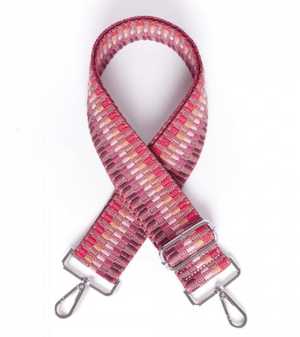 Z STITCH STRAP PINK/ RED SILVER