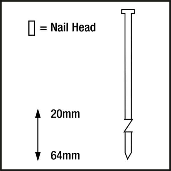 Tacwise 16G/32mm Galvanised Finish Nails & x28;2 500& x29;