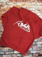 ADULT FIRE RED HOODIE